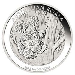 Australian Koala 1 Ounce Silver (date of our choice)