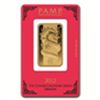 Image 1 : 1 oz Pamp Suisse Year of the Dragon Gold Bar (In Assay)