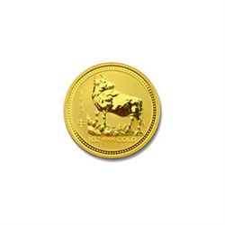 Australian Lunar Gold Twentieth Ounce Gold Rat (Date of