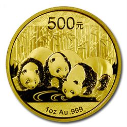Chinese Gold Panda 1 Ounce
