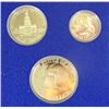 Image 3 : 1976 3 PIECE 40% SILVER PROOF SET, IN ORIGINAL PACKAGING