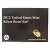 Image 1 : 2012 14 PIECE U.S. SILVER PROOF SET IN NICE ORIG. PACKAGING, VERY HARD TO  FIND