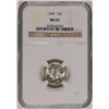 Image 1 : 1945 MERCURY DIME, NGC MS-65