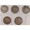 Image 2 : 5-1923-S WALKING LIBERTY HALF DOLLARS VG'S