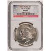 Image 1 : 1921 PEACE DOLLAR NGC MS63
