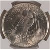 Image 3 : 1921 PEACE DOLLAR NGC MS63
