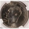 Image 2 : 1976 I IKE DOLLAR NGC MS64 MINT ERROR 10% OFF STRUCK