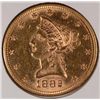 Image 1 : 1882 $10 GOLD LIBERTY AU