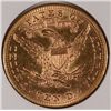 Image 2 : 1882 $10 GOLD LIBERTY AU
