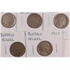 Image 1 : 5-1917 BUFFALO NICKELS AVG CIRC