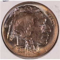 1938-D BUFFALO NICKEL MS65 TONED