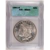 Image 1 : 1881-S MORGAN DOLLAR ICG MS64