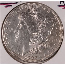 1882- O/S MORGAN DOLLAR AU 58
