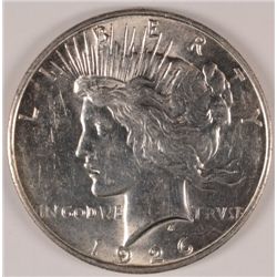 1926-D PEACE SILVER DOLLAR, MS-62  WHITE