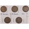 Image 1 : 5-1911 V-NICKELS AVG CIRC
