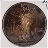 Image 1 : 1942 WALKING LIBERTY HALF DOLLAR MS65 TONED (STAPLE SCRATCH)