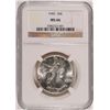 Image 1 : 1945 WALKING LIBERTY HALF DOLLAR NGC MS66