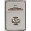 Image 1 : 1945-D MERCURY DIME, NGC MS-65 GEM