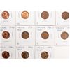 Image 1 : 1935 MS64, 5-1938-S AVG CIRC & 5-1946 MS63+ LINCOLN CENTS