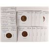 Image 1 : 5-1923 AVG CIRC, 5-1924 AVG CIRC & 10-1924-S AVG CIRC LINCOLN CENTS