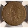 Image 2 : 1859 INDIAN CENT NGC XF, LIGHT CLEANING