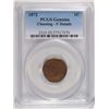 Image 1 : 1872 INDIAN CENT PCGS FINE. MINOR CLEANING