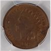 Image 2 : 1872 INDIAN CENT PCGS FINE. MINOR CLEANING