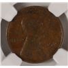 Image 2 : 1914-D LINCOLN ONE CENT NGC FINE, HAS MINT DONE, ERROR, MINOR PLANCHET FLAW OBV.
