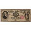 Image 1 : 1880 $20 US NOTE F/VF