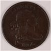 Image 1 : 1806 HALF CENT VF+