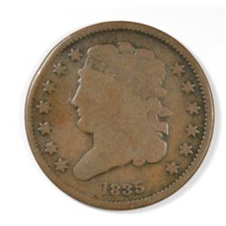 1835 1/2 CENT VG