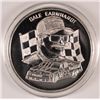 Image 1 : DALE EARNHARDT RACING GREATS ONE OUNCE .999 SILVER ROUND