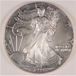 1999 AMERICAN SILVER EAGLE, BU