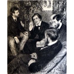 Pierre- Auguste Renoir heliogravure, 1919