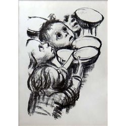 Kathe Schmidt Kollwitz "Germany's Children are
