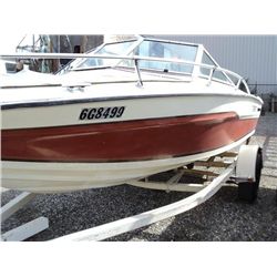 Ski Boat 18' Tempest OMC 5.0l V8, 200hp recent $2500 in internal leg work, includes canvas