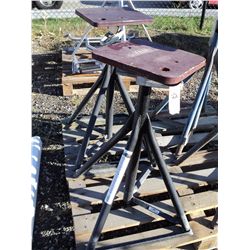 (2) Powerboat Boat Stands 28" - 46"