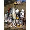 Image 1 : Pallet - paint and supplies