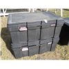Image 1 : (2) Plastic lock boxes 33" x 19" x 13" high