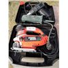Image 1 : 91) Black & decker jigsaw & heat gun, Noma multi plug
