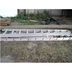 (3) Aluminum Ladders