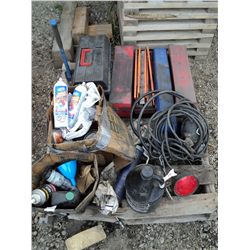 Roadside Kits, Toolbox with tools, breakclean, etc.