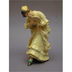 'Lady of the Fan' - Royal Doulton figure, sculpted by E.W. Light, HN52 No. 19, 22cm (8.5''), (ill...