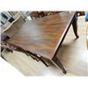 Image 1 : LARGE CHERRY WOOD DINING TABLE - NEW