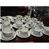 Image 1 : TEA CUPS & SAUCERS - 29 PC TOTAL