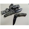 Image 2 : KNIFE - CAMO 3PC SET - HUNTING KNIFE, FOLDING KNIFE & SHEATH