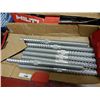 Image 1 : BOX OF HILTI BOLTS