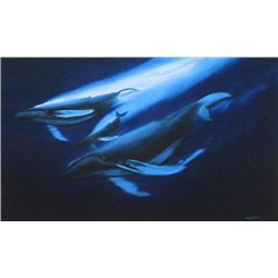 "Wyland, original lithograph. ""Sea's Alive"". Signed and numbered artist proof, 169/200. 2002. 24""