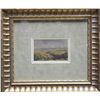 Image 1 : "Jose Maria Velasco Original oil on Italian Postcard. Signed front. Circa late 1800's. 3""x5"". Fram