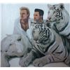 Image 1 : "Steve Kaufman (1960-2010) ""Siegfried & Roy -Image 31"". Original Unique handpainted silkscreen on 